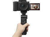 Sony zapowiada GP-VPT3, mini statyw, który może pełnić funkcję uchwytu kamery i pilota zdalnego sterowania. (Źródło zdjęcia: Sony)