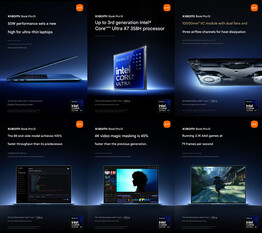 Zwiastuny laptopa Xiaomi Book Pro 14 Panther Lake (tłumaczenie maszynowe)