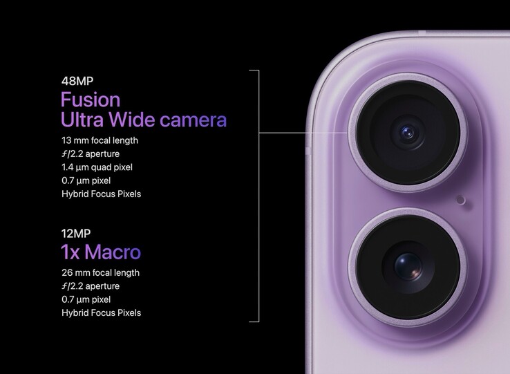 IPhone 17 wykonuje zdjęcia makro za pomocą ultraszerokokątnego aparatu i zoomu cyfrowego.