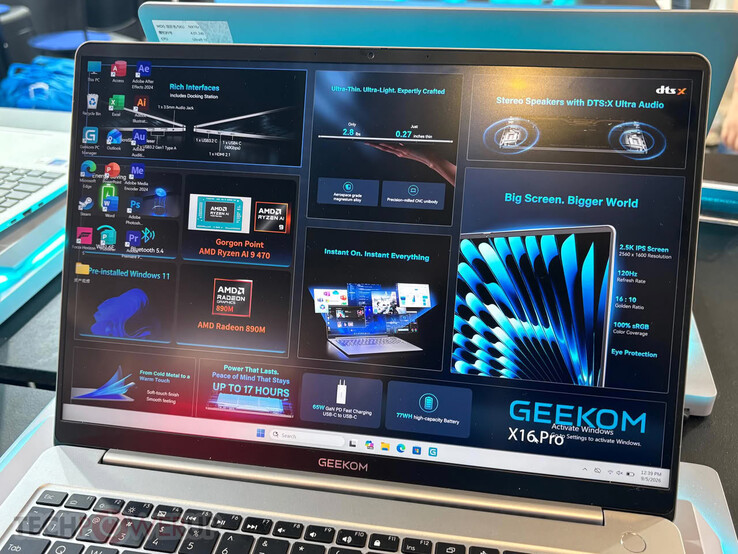 Laptop będzie wyposażony w 16-calowy wyświetlacz QHD o częstotliwości odświeżania 120 Hz.