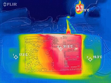 Steam Deck OLED w testach wytrzymałościowych - przód