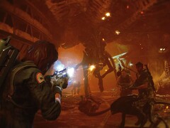 Obraz z gry Aliens: Fireteam Elite na Steam przedstawiający ksenomorfa. (Źródło obrazu: Steam)