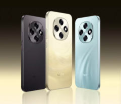 Oppo A6 Pro jest dostępny w kolorach czarnym jadeitowym, złotym i niebieskim (źródło obrazu: Oppo)