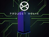 Baner przedstawiający koncepcję konsoli Xbox Project Helix