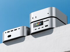 Najnowsza stacja dokująca dla komputerów Mac Mini jest wyposażona we wbudowany ekran (źródło obrazu: RayCue)
