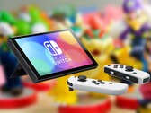 Nintendo wypuściło Switch OLED w październiku 2021 r. w sugerowanej cenie detalicznej 350 USD. (Źródło zdjęcia: Nintendo, Ryan Quintal na Unsplash, edytowane)