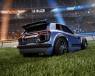 Materiał z gry Rocket League na silniku Unreal Engine 6 w czasie rzeczywistym.