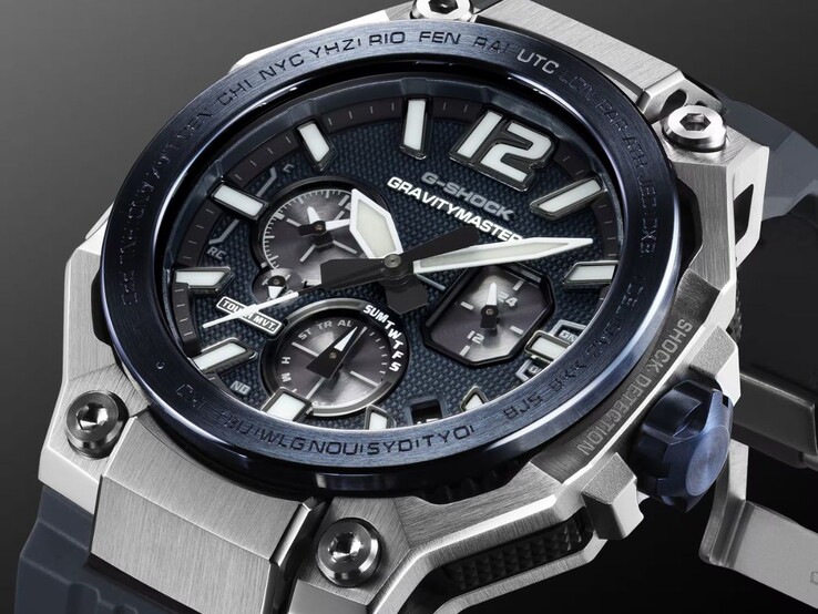 Zegarki Casio G-Shock Gravitymaster GWR-B3000 są wyposażone w trzy tarcze pomocnicze