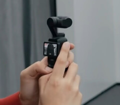 Kolejny DJI Pocket wydaje się być przeznaczony do sprzedaży jako Osmo Pocket 3. (Źródło obrazu: @Quadro_News)