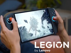 Lenovo Legion Go 2 gaming handheld grający w Monster Hunter World: Iceborne (źródło obrazu: zrzut ekranu, Lenovo Legion YouTube)