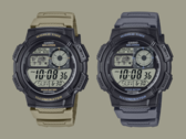 Oczekuje się, że zegarki Casio AE-1000W-5AV (po lewej) i AE-1000W-8AV (po prawej) zostaną wprowadzone na rynek w maju. (Źródło zdjęcia: Casio)