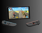 Nintendo Switch 2 z odłączonymi Joy-Conami (źródło obrazu: zrzut ekranu, Nintendo of America YouTube z poprawkami)