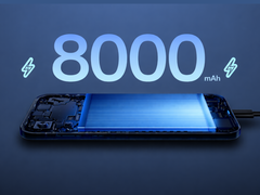 OnePlus Nord CE6 posiada baterię o pojemności 8000 mAh.