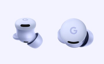 Pixel Buds 2a w wersji Iris. (Źródło obrazu: Google)