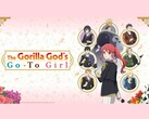 Wizerunek promocyjny Gorilla God's Go-To Girl przedstawia główną panią i jej zalotników. (Źródło zdjęcia: Kadokawa)