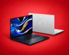 Model Asus ProArt P16 przedstawiony w czarnej i białej kolorystyce