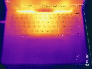 Test naprężeń w temperaturach powierzchniowych (góra)