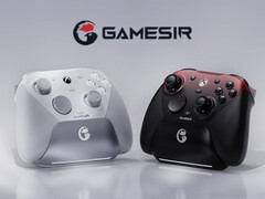 GameSir będzie sprzedawać G7 Pro w dwóch opcjach kolorystycznych z odpowiednimi stacjami ładującymi. (Źródło zdjęcia: GameSir)