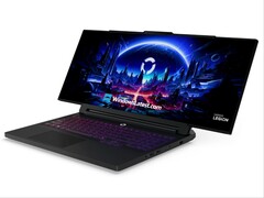 Nieoficjalny render rzekomego gamingowego laptopa Lenovo Legion Pro Rollable. (Źródło obrazu: Windows Latest)