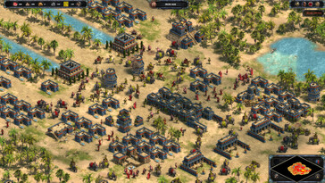 Na zdjęciu: Zrzut ekranu z gry Age of Empires: Definitive Edition.