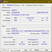 Płyta główna CPU-Z
