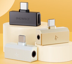FiiO wprowadziło na rynek Snowsky Tiny, zewnętrzny przetwornik DAC USB-C do słuchawek, w trzech kolorach i dwóch wersjach. (Źródło zdjęcia: FiiO)