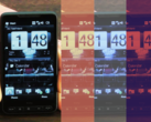 HTC HD2 - po raz pierwszy wprowadzony na rynek w 2009 roku - zyskał miano "telefonu, który nie chce umrzeć". Na zdjęciu - ten sam obraz HTC HD2 ułożony obok siebie w różnych odcieniach filtrów. (Źródło obrazu: Jon Rettinger na YouTube)
