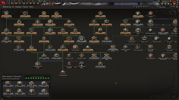 Na zdjęciu: Zrzut ekranu z gry Hearts of Iron IV.