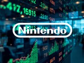 Logo Nintendo pokazane przed kursem giełdowym
