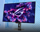 ROG Strix OLED XG32UCWMG to szybsza alternatywa dla tańszego modelu XG32UCWG. (Źródło obrazu: Asus - edytowane)