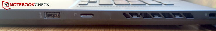 Prawidłowo: USB-A 3.2 Gen2, czytnik kart microSD, Kensington Lock