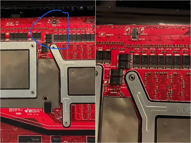 Przed (po lewej) i po (po prawej) modyfikacji bocznika. (Źródło zdjęcia: thatavidreadertrue na Reddit)