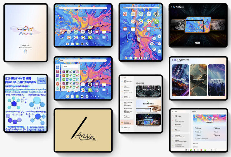 Teclast ArtPad Pro posiada również przedni aparat 8 MP i tylny aparat 13 MP. (Źródło zdjęcia: Teclast)