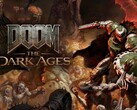 Doom: The Dark Ages to trzecia odsłona serii zapoczątkowanej grą Doom (2016). (Źródło obrazu: Nvidia)