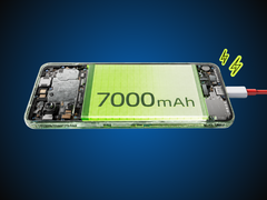 OnePlus Nord CE6 Lite posiada baterię o pojemności 7000 mAh.