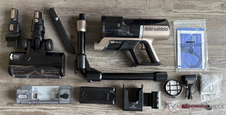 Zakres dostawy Proscenic P20 OnePass