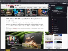 Vivaldi 7.3 zawiera integrację Proton VPN na pulpicie (źródło obrazu: własne)