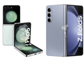 Galaxy Z Flip5 i Galaxy Z Fold5 będą dostępne w wielu opcjach kolorystycznych. (Źródło obrazu: @_snoopytech_)