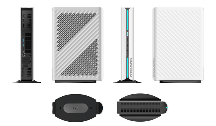 Minisforum G1 i G1 Pro mierzą 315 x 216 x 57,2 mm i ważą 3,81 kg. (Źródło zdjęcia: Minisforum)