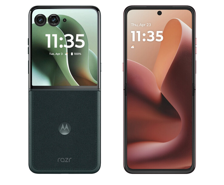 Wyciekłe zdjęcia Razr 60 Ultra pokazują różne daty, z których żadna nie nastąpi w 2025 roku. (Źródło zdjęcia: via Evan Blass &amp; Roland Quandt)
