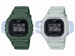 Od lewej do prawej (na zdjęciu), Casio W218H-3BV i Casio W218H-8BV. (Źródło zdjęcia: Casio)
