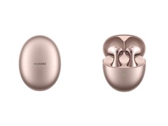 Huawei FreeBuds 6 w kolorze różowego złota jest na razie dostępny wyłącznie w Chinach. (Źródło zdjęcia: Huawei)