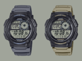 Casio wprowadziło na rynek amerykański zegarki AE1000W-5AV i AE1000W-8AV (na zdjęciu). (Źródło zdjęcia: Casio)