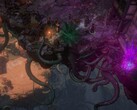 Ilustracja przedstawiająca otoczenie w grze Pathfinder: Kingmaker — Enhanced Plus Edition, obecnie dostępnej na platformie Steam z 82% zniżką.
