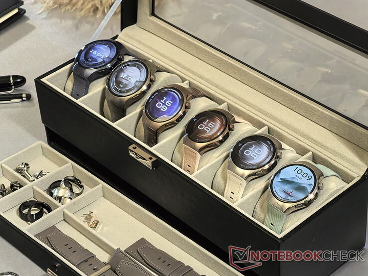 Opcje kolorystyczne Huawei Watch 5 (źródło obrazu: Notebookcheck)