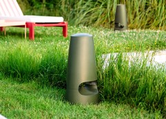 Najnowszy głośnik zewnętrzny Triangle jest dostępny w kolorze szarym i zielonym. (Źródło zdjęcia: Triangle)