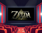 Film „The Legend of Zelda” wyświetlany w kinie