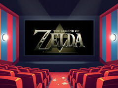 Film „The Legend of Zelda” wyświetlany w kinie