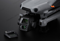 Moduł kamery DJI Air 3S. (Źródło zdjęcia: @Quadro_News)