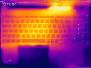 Test warunków skrajnych Heatmap (góra)